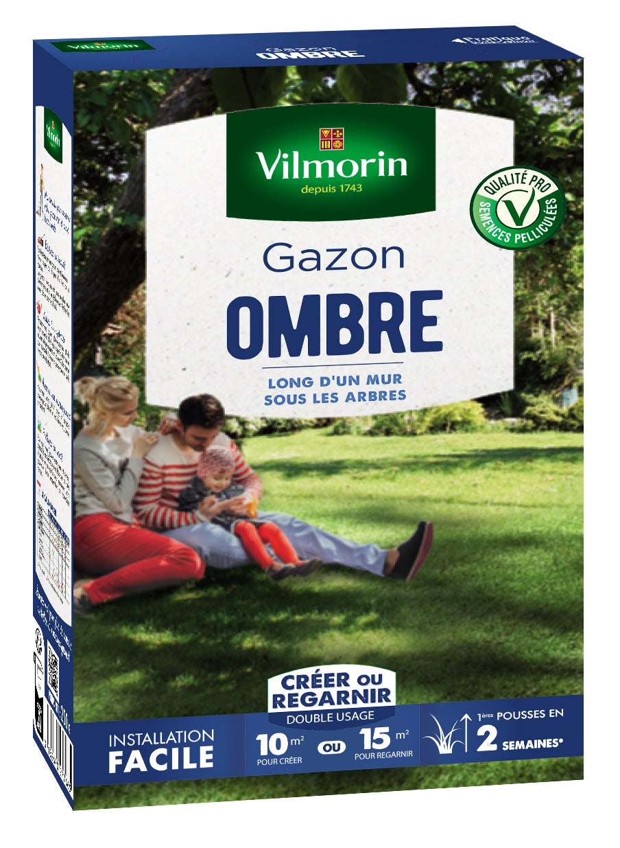 Gazon Terrain Sec - 1 kg + Gazon Ombre - 250 g - 3