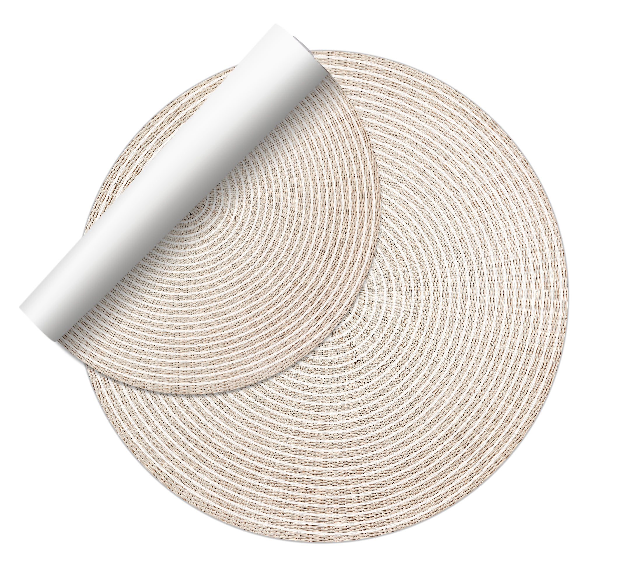 Tappeto antiscivolo in vinile Bangkok 1 [Diam] 100 cm - PVC stampato, lavabile, ignifugo, per salotto e cucina - 3