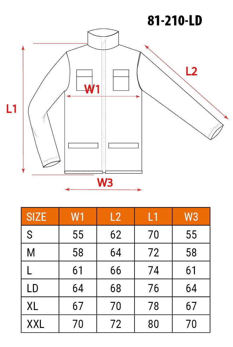 Bluza robocza HD, rozmiar LD/54 NEO TOOLS - 3