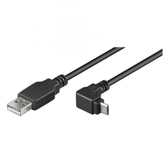 Nilox USB A - Micro-USB B 1.8m câble USB USB 2.0 1 8 m Noir | Leroy Merlin