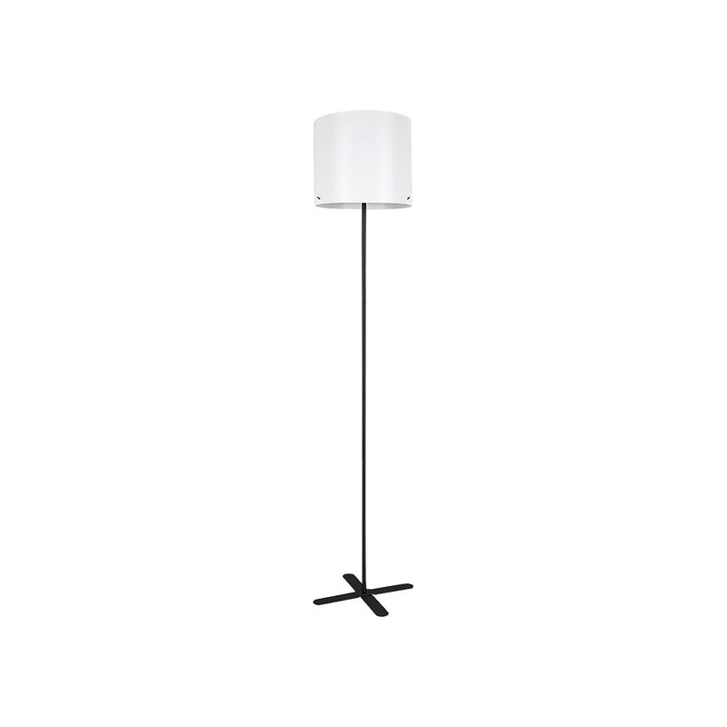 Lampa podłogowa stojąca Izander czarno-biała 1xE27x40W wym: 149 x 34 x 30 cm metal Rabalux