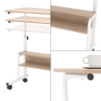 Fast Trade bureau 160cm wit hoogglans - Mooi Modern Fast Trade bureau 160cm wit hoogglans - Mooi Modern