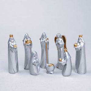 Fulenyi Set Presepe In Legno 9 Pezzi Fai Da Te – Statuine Artigianali Intagliate Per Decorazioni Natalizie Da Tavolo, Regalo Significativo Per Amici E Famiglia - 2