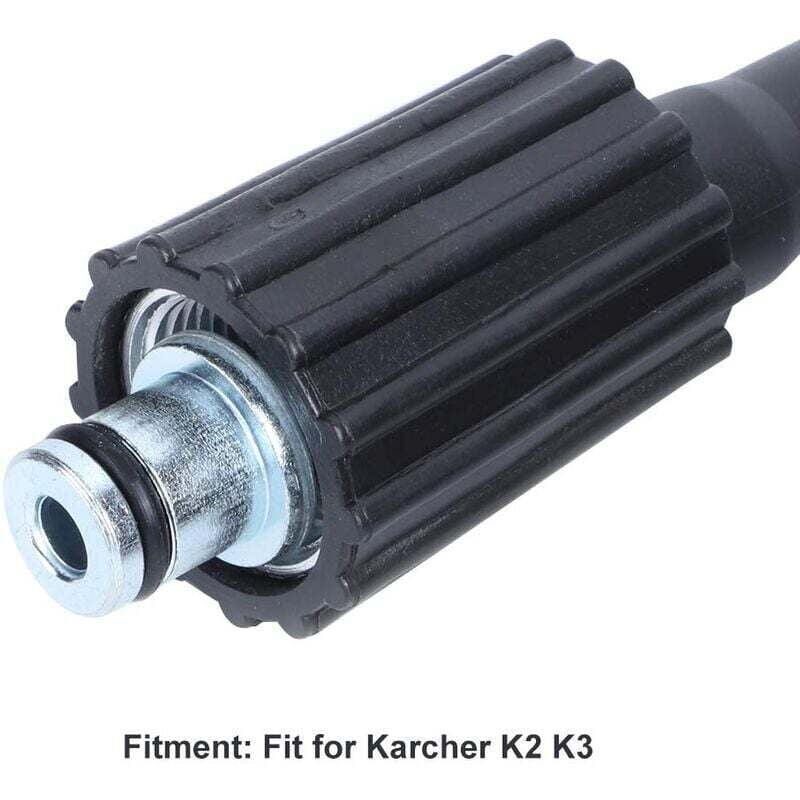 Tuyau pour Nettoyeur Haute Pression, Tuyau de Nettoyage à Filetage M14xM22 10 m, Garage Industriel pour Entreprise de Nettoyage de Voiture - 4