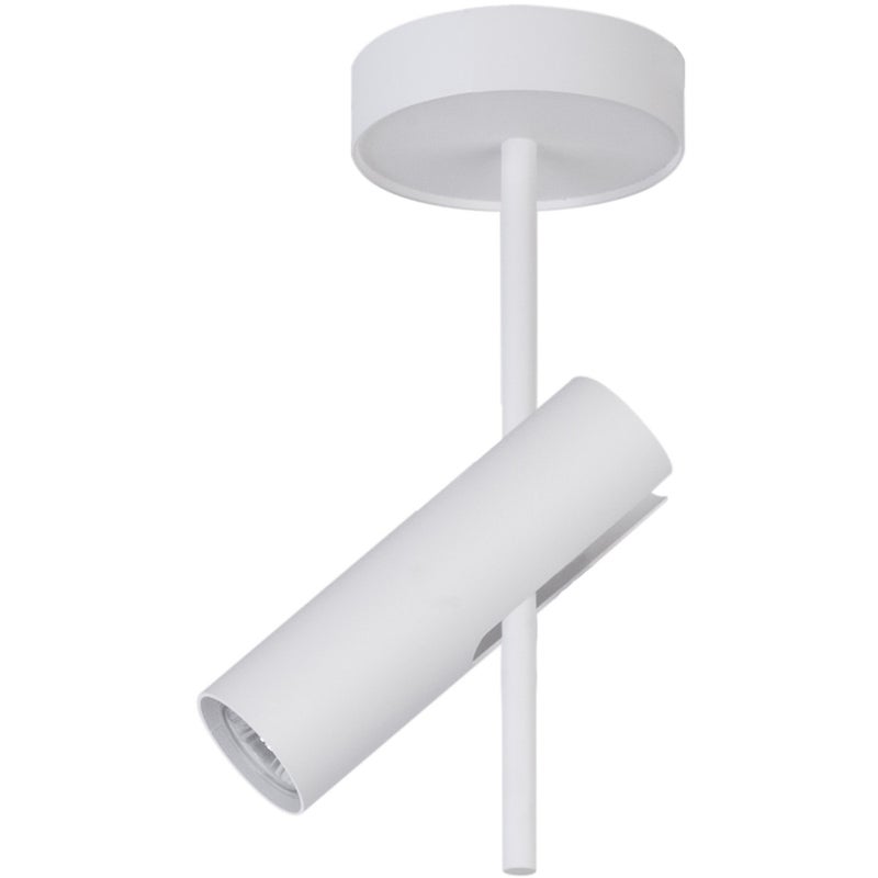 Reflektor sufitowy spot natynkowy Leda okrągły biały 1xGU10x25W wym: 34 x 28 x 13,5 cm metal SIGMA