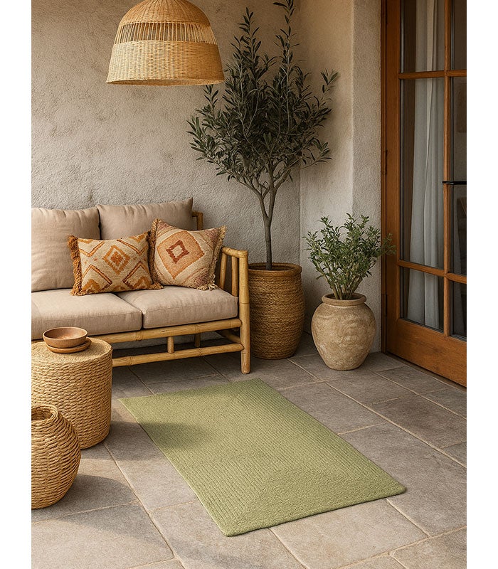Hamid - Tapis d'extérieur et d'intérieur NANSA VERT 80X150 - 3
