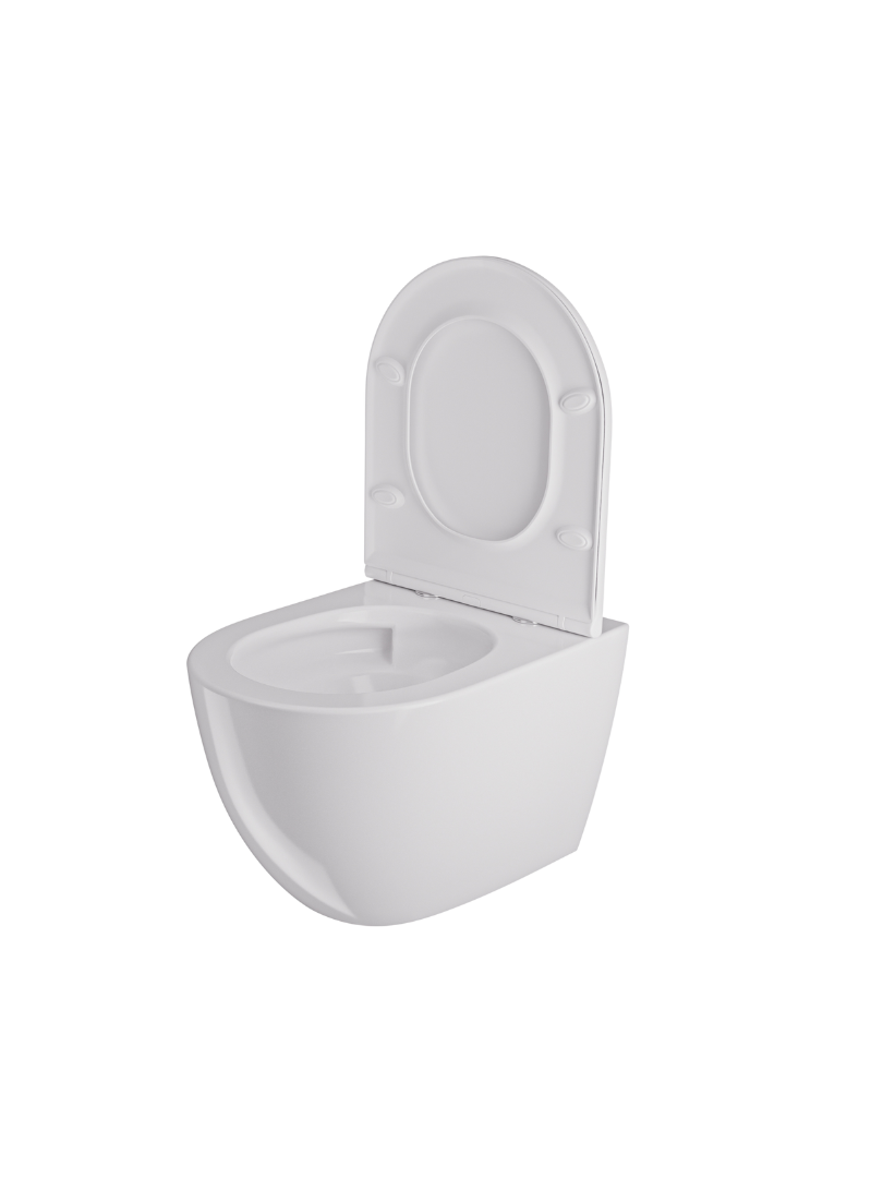 Miska WC Uptrend CANEO biały połysk, VORTEX 1 szt. - 2