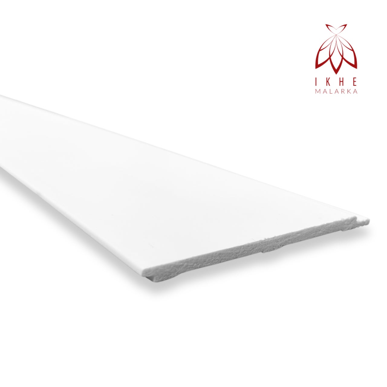1 x 0,12 m² Painel de parede estilo rústico – Poliestireno rígido branco – Boiserie decorativa LB02 - 3