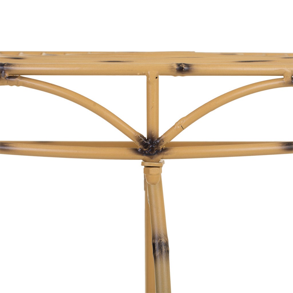 Entrée en fer forgé jaune 75x37x75h - 6