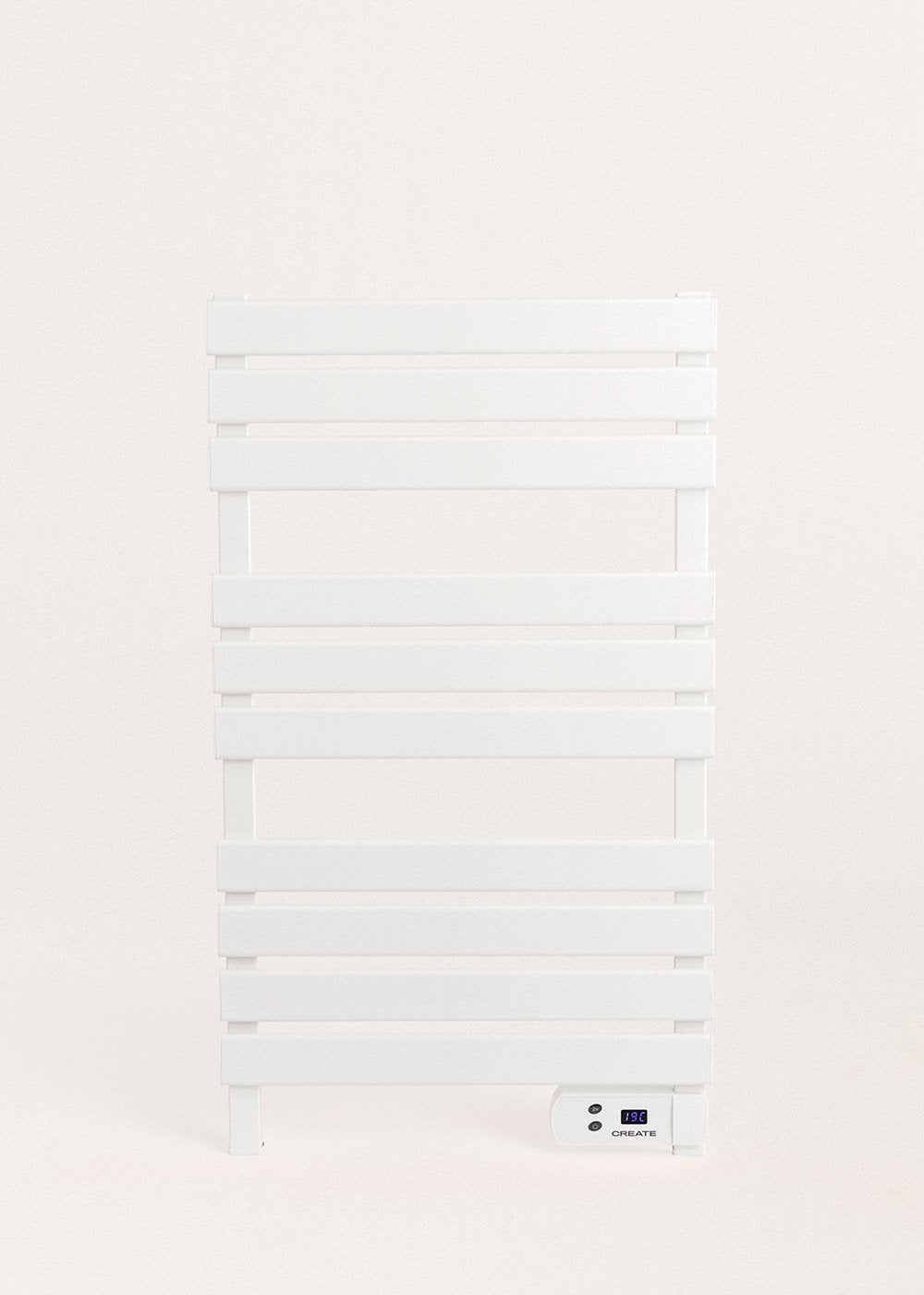 WARM TOWEL - Barra de toalha elétrica para piso ou parede 500W Sem patas sem prateleira - 4