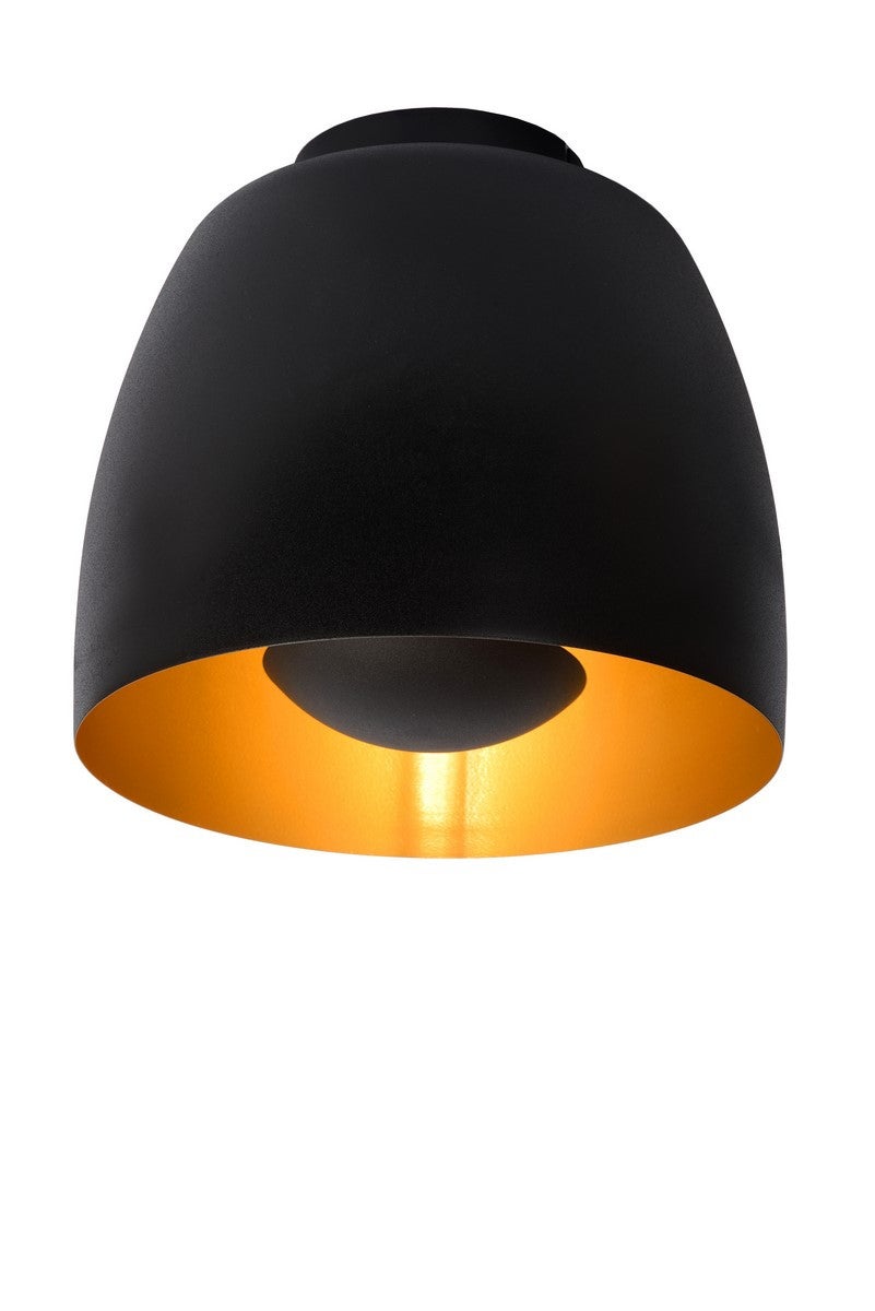 Lampa sufitowa NOLAN czarna 1xE27x40W metal wym:21,7x24x24cm IP20 Lucide