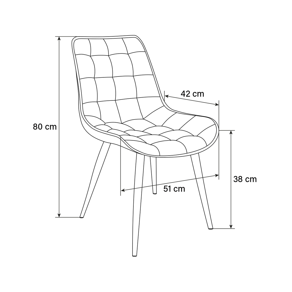 Home Deluxe – Ensemble de salle à manger AVENTURA avec 6 chaises IKALO marron clair – Couleur : chêne clair, dimensions : 120–160x76x12 cm, pied en - 8