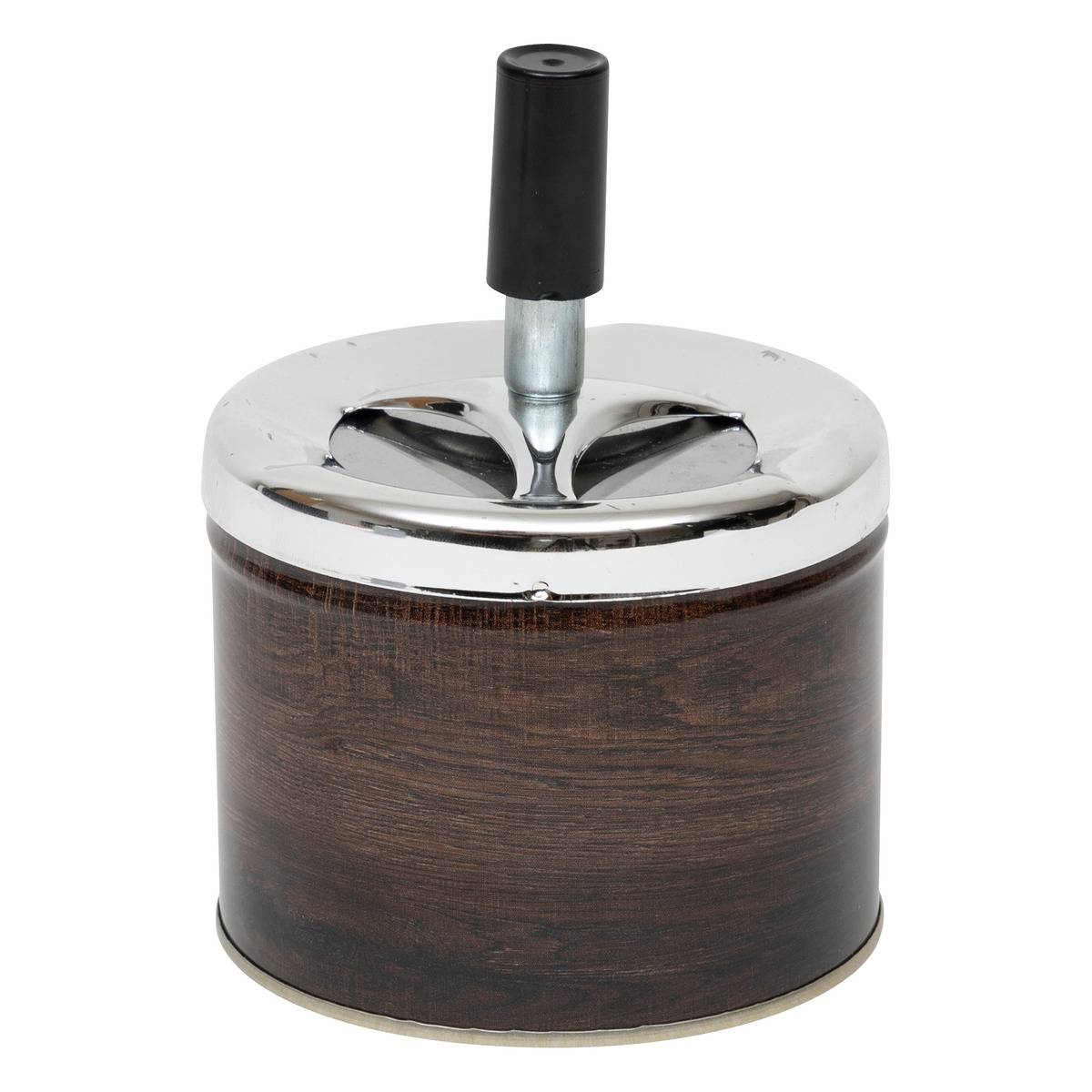 Cendrier Olme En Céramique D10cm Noir - Atmosphera Créateur D'intérieur