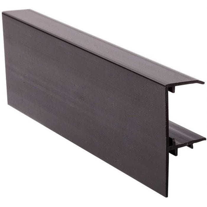 Pvc Profil F Profil F en PVC pour 10 mm – Couleur : Marron – Longueur : 3 m | Leroy ...