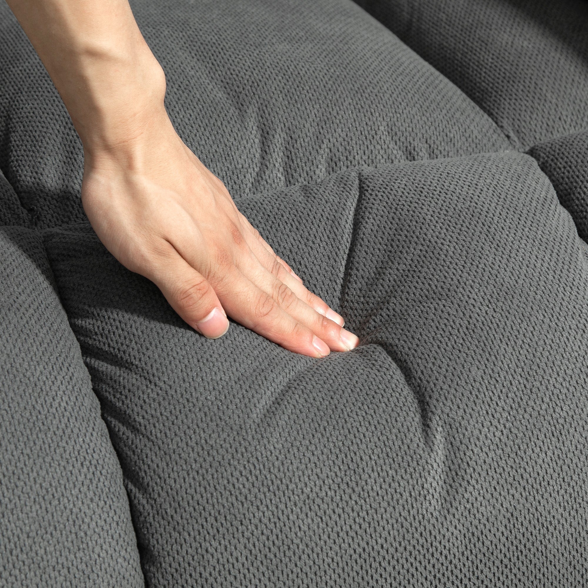 Fauteuil releveur électrique Velours (Polyester) HOMCOM - 9