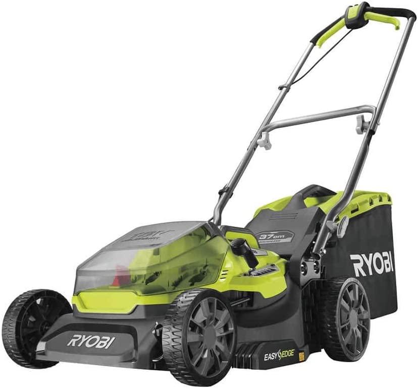 Tondeuse RYOBI 18V LithiumPlus Brushless coupe 37cm - 1 batterie 5,0 Ah - 1 chargeur rapide - RY18LMX37A-150 - 6