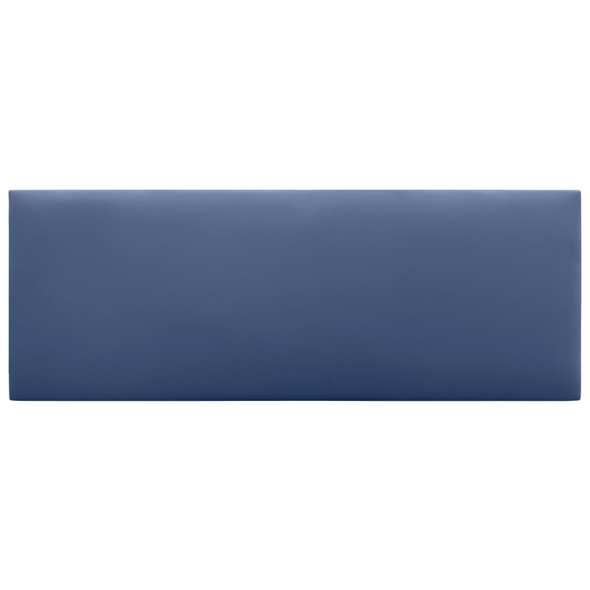 DHOME Cabecero de Polipiel Liso cabeceros Cabezal tapizado Cama (Polipiel Azul, 135cm (Camas 120/135/140)) - 3