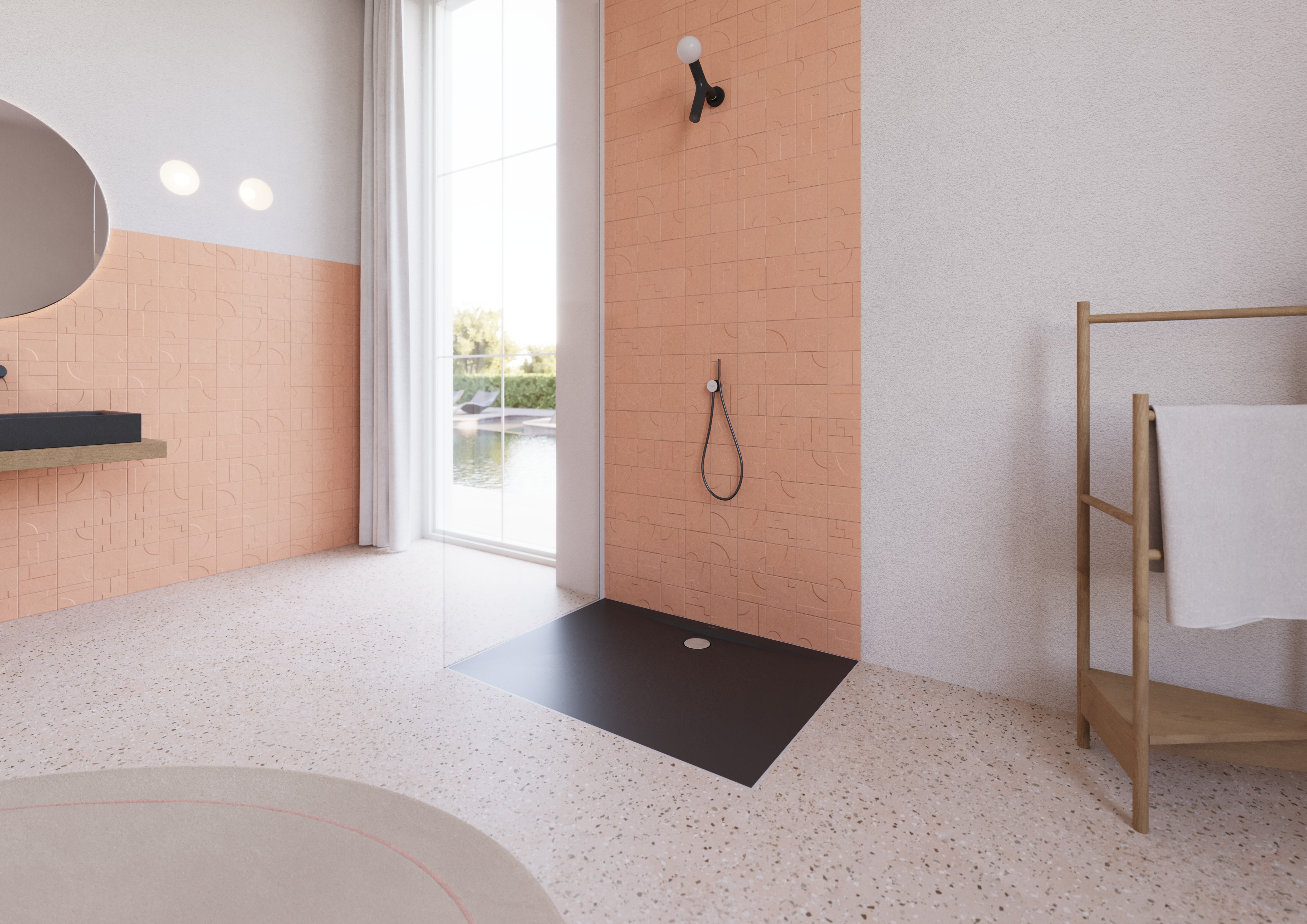 KALDEWEI SUPERPLAN ZERO 1568-5, Receveurs de douche avec support de receveur extra-plat, 130x90cm, 356847980667, Farbe: Cool Grey 90 - 8