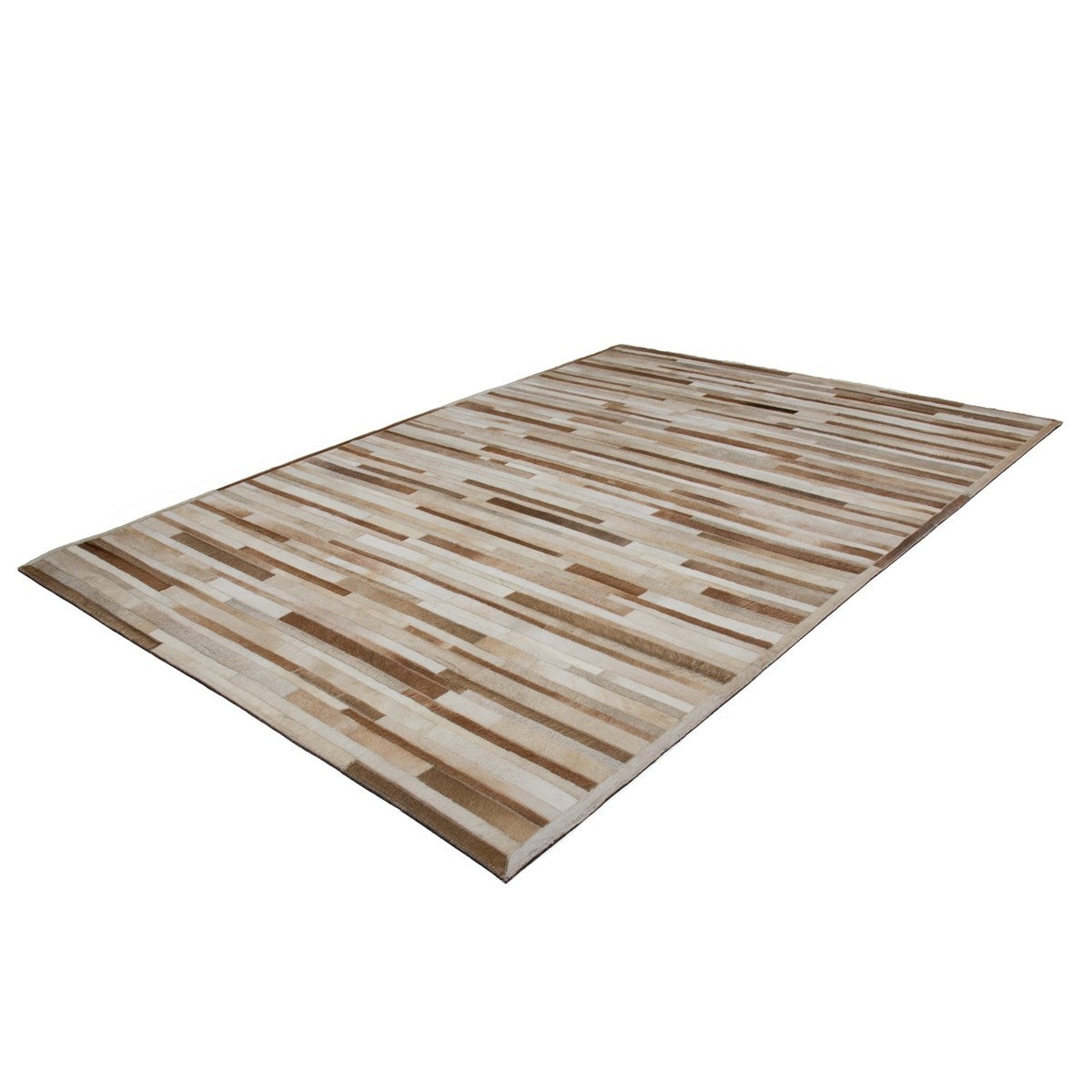 Tapis de salon cuir véritable GLIND 160x230 cm - 2