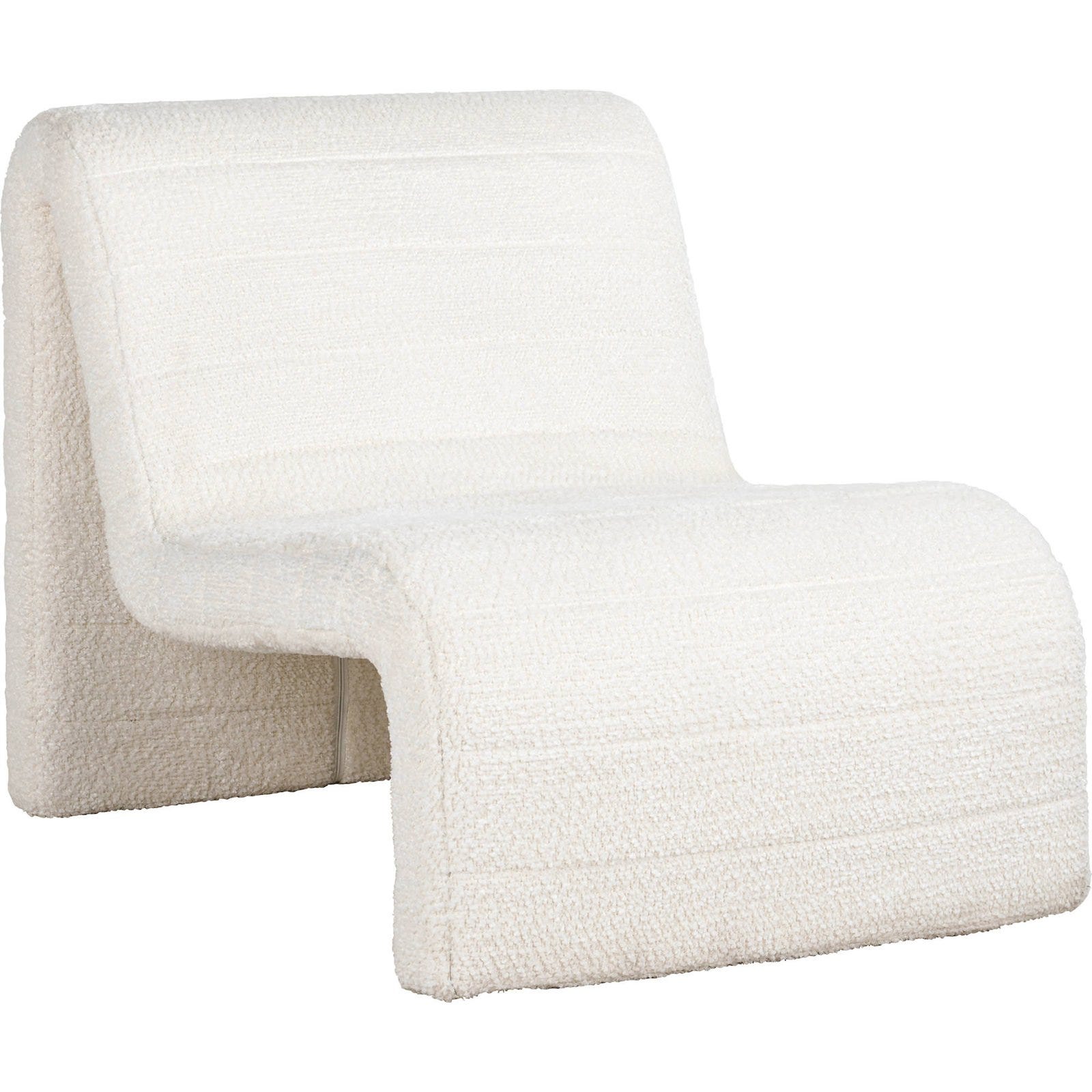 Lot de 2 Fauteuils Scandinaves "Loki" 76cm Blanc Lot de 2 Fauteuils Scandinaves "Loki" 76cm Blanc