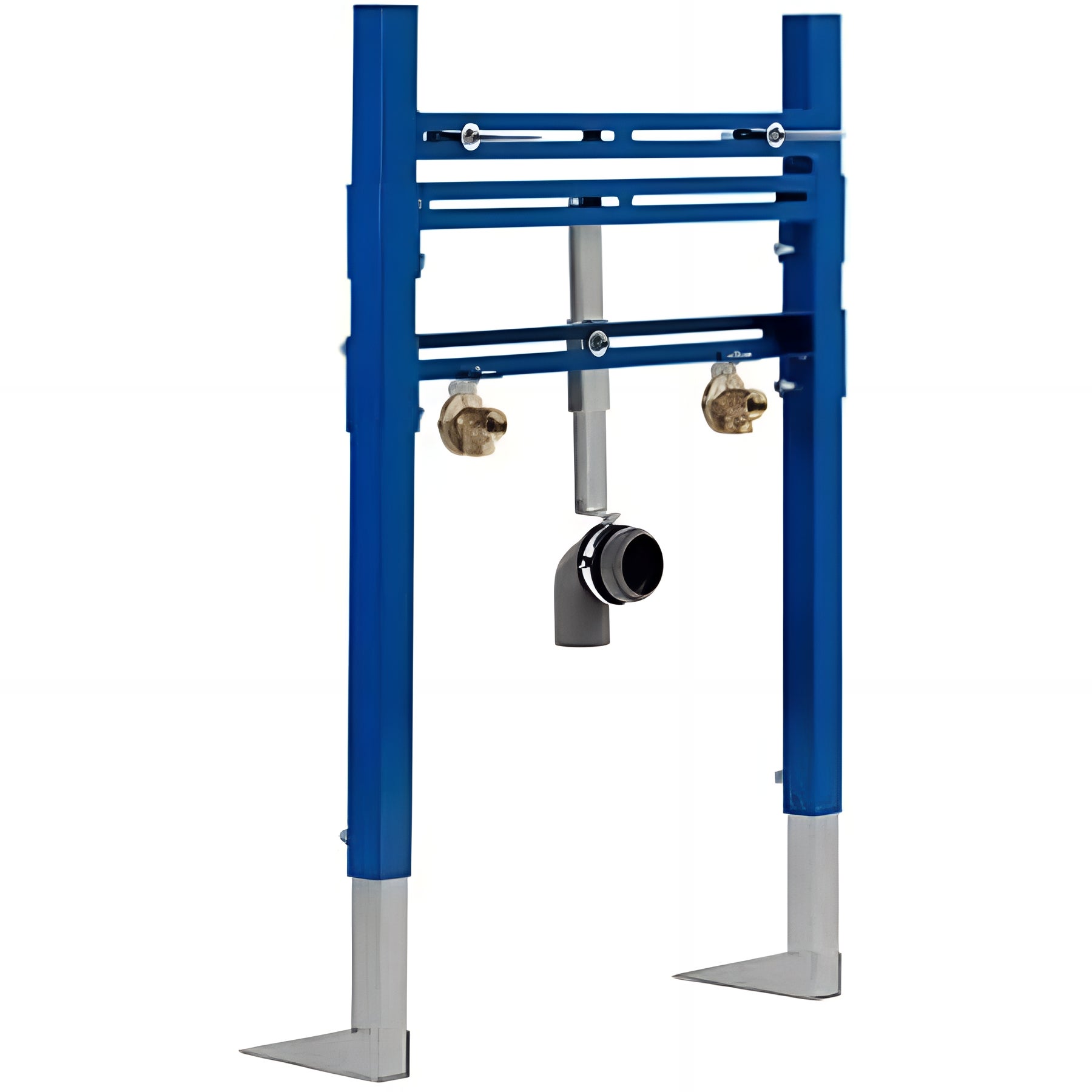 Ensemble Lavabo Rétro Bleu – Pichet, Porte-savon, Pot De Chambre, Support Métal