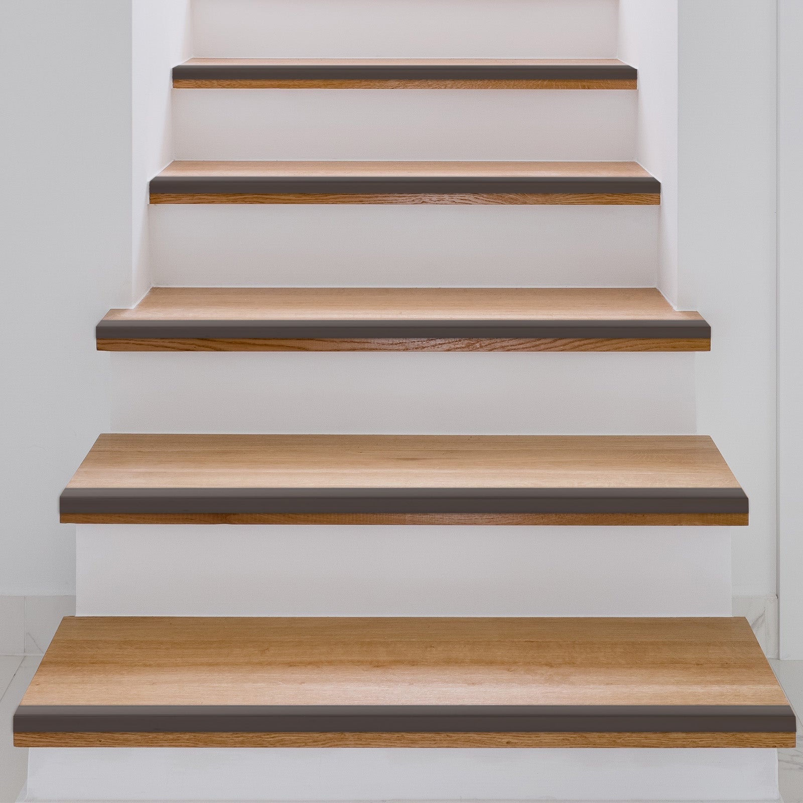 Seuil d'escalier Integral, Forme: L 35 x 30 mm Longueur: 134 cm, Auto-adhésif, Bronze - 4