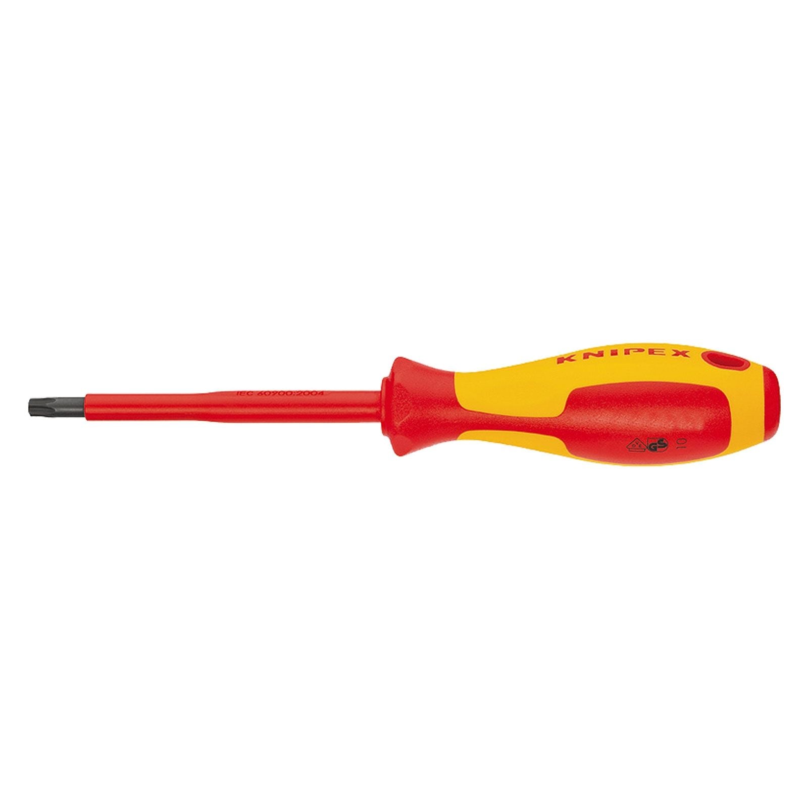 Tournevis Torx 6 Pans – Poignée De Nettoyage, Manche Acier + Plastique, 1 Pièce