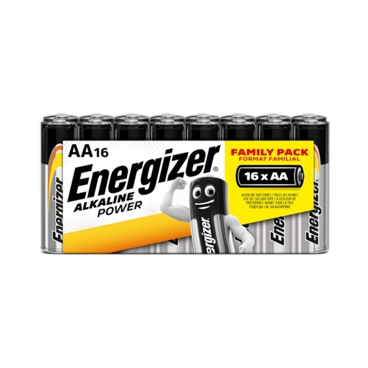 Pile LR6 (AA) alcaline(s) Energizer E300173000 Power LR06 1.5 V 16 pc(s) - 4