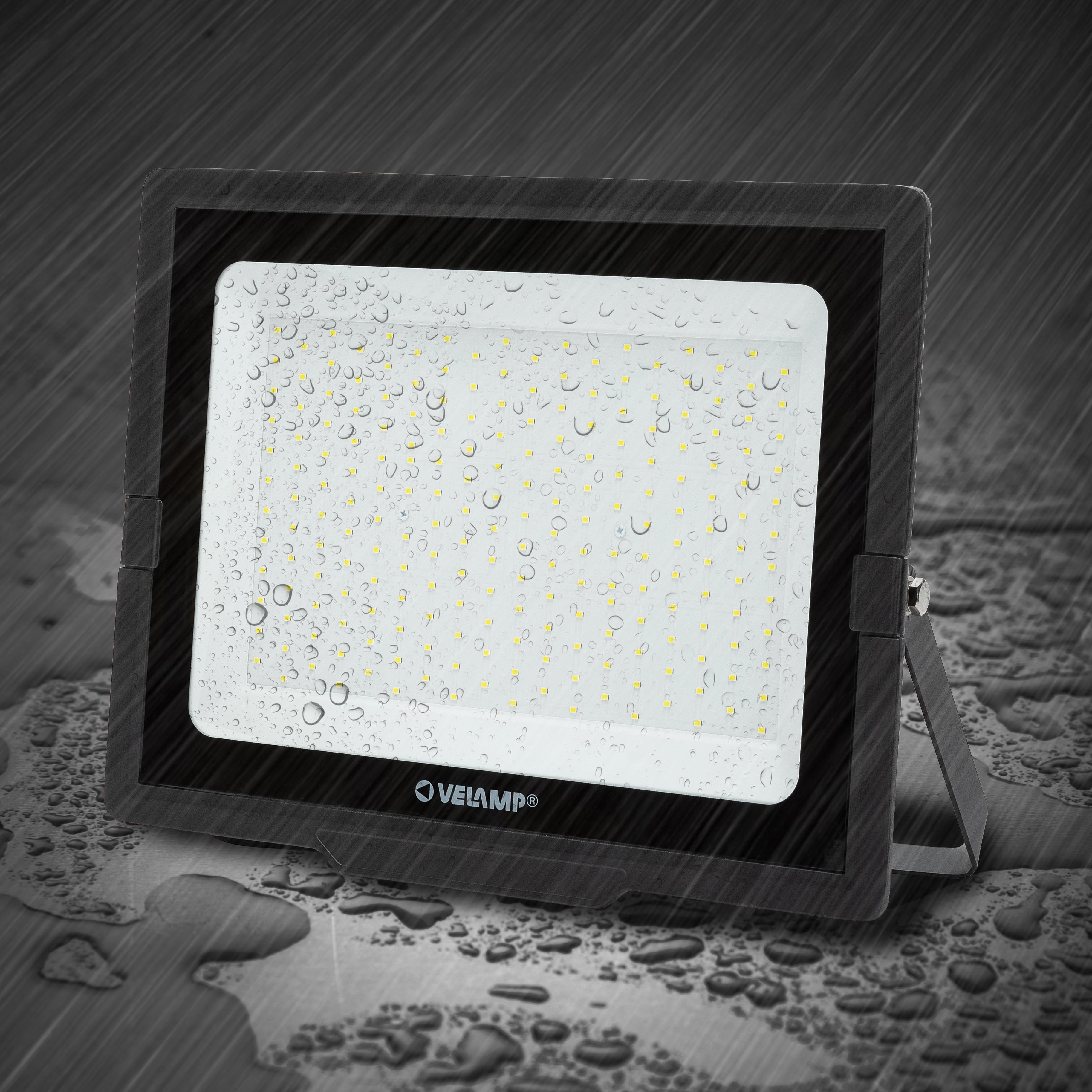 PADLIGHT POWER, projecteur LED SMD 200W IP65 noir 6500K - 3
