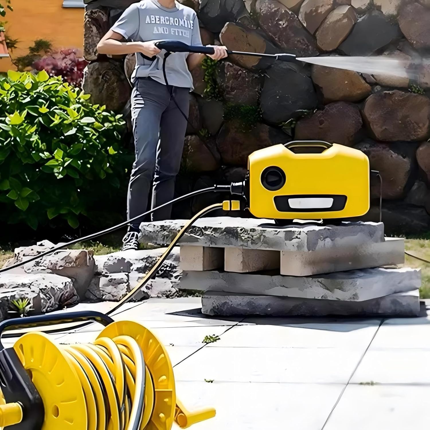 Adaptateur Tuyau de Nettoyeur Haute Pression M22 – Quick Connect pour Karcher K2-K7, Lot de 2 Raccords - 7