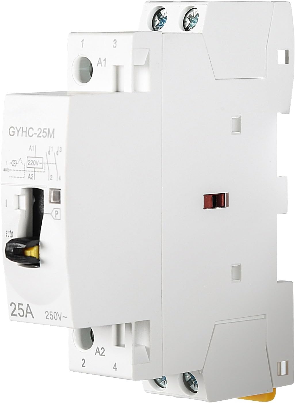 EJ.life Contacteur Moteur Contacteur AC 3 Pôles DIN Rail Mount