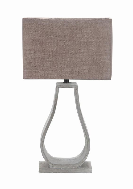 Lampa stołowa Candellux FEMO 41-79992 szary