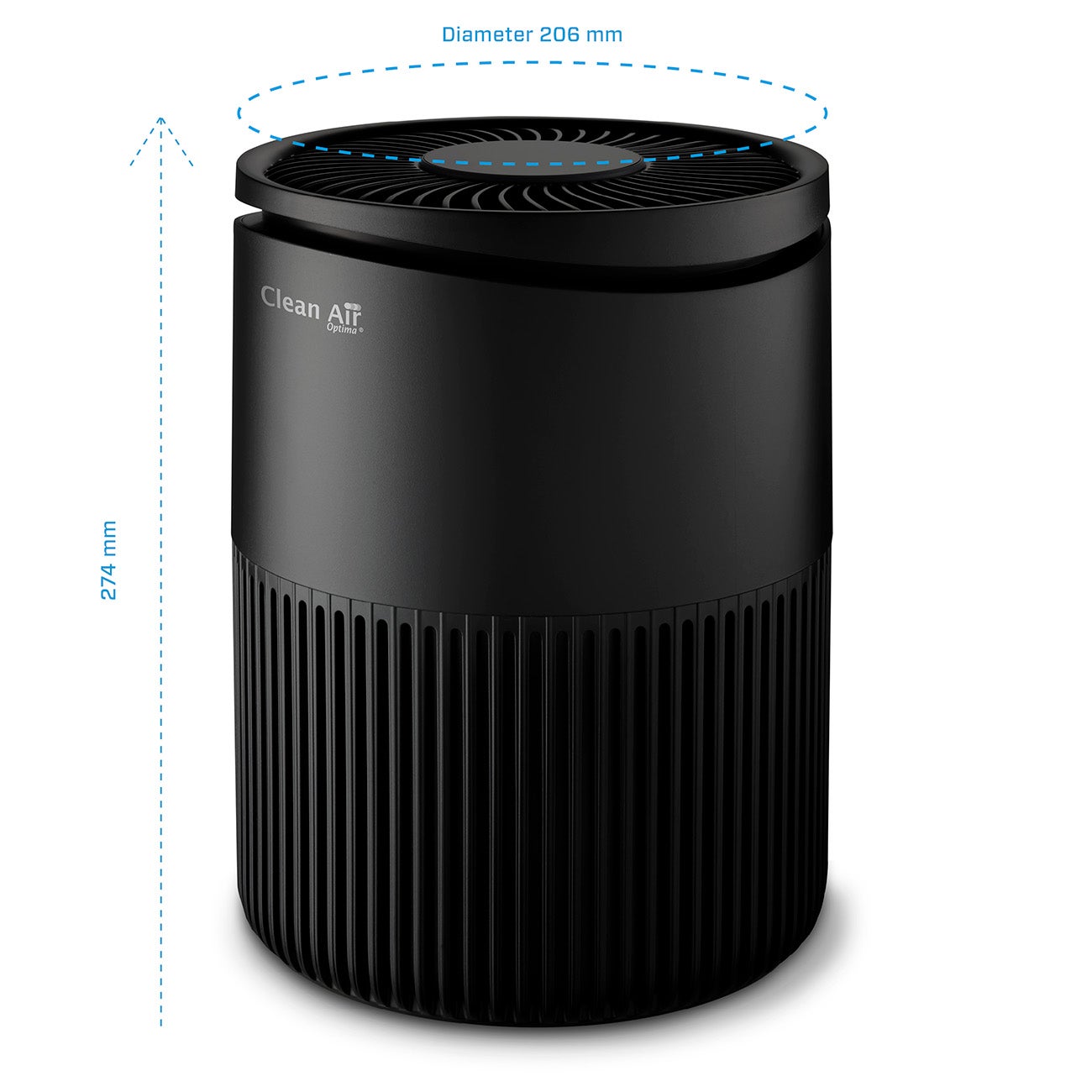 Purificatore d'aria HEPA Ionizzatore CA-503B Compact Smart – Purificatore smart fino a 30m² con controllo app per casa e ufficio - 3