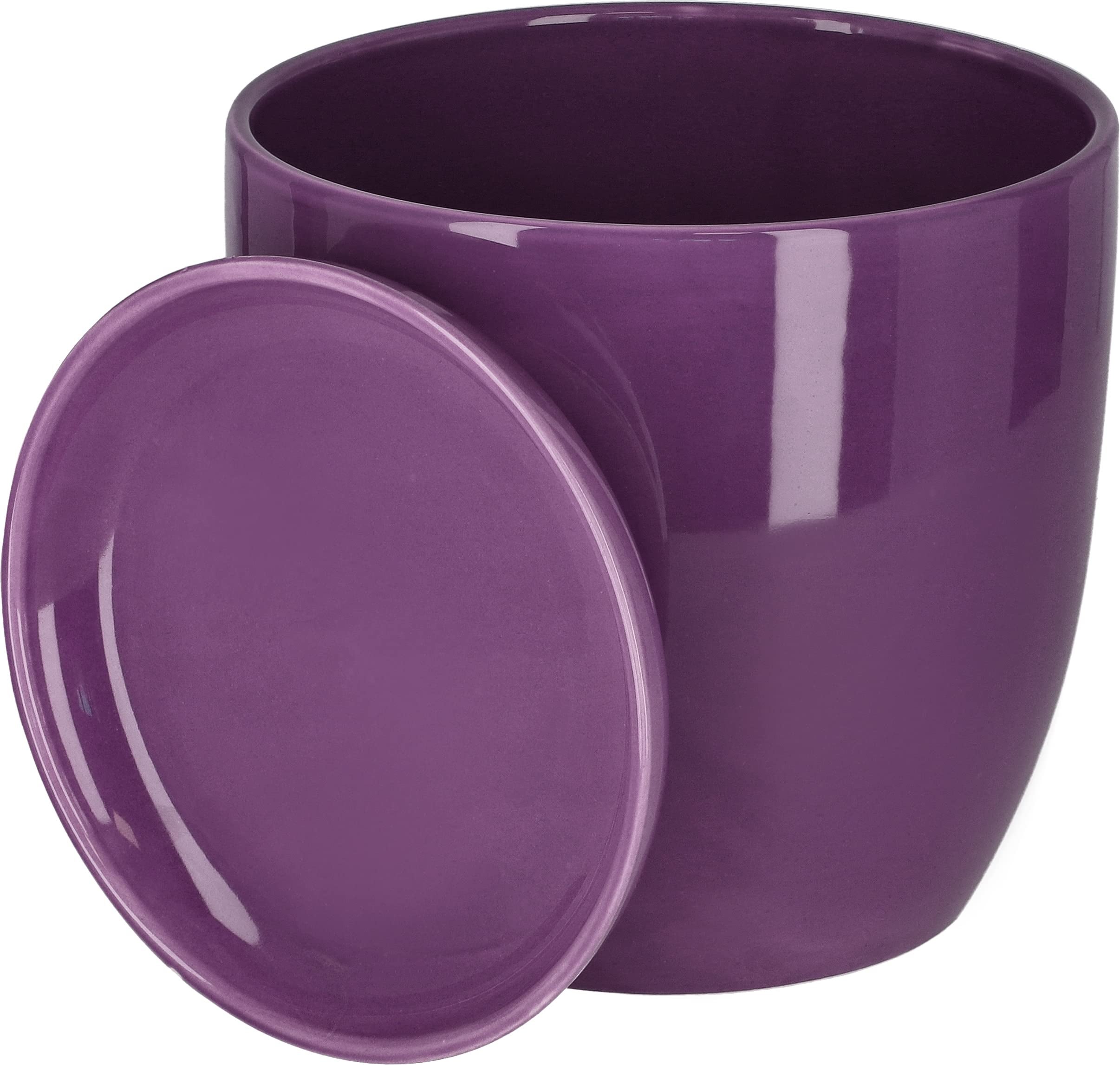 2x doniczka 16 osłonka ceramiczna donica podstawka - KOTARBAU - 4