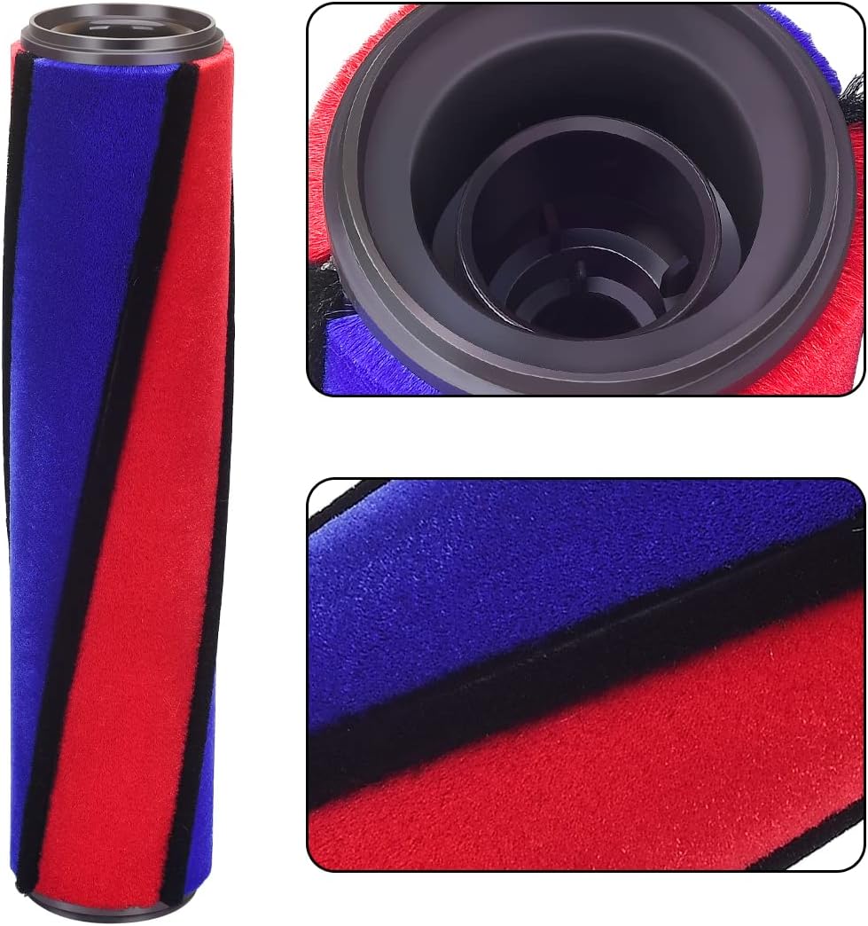 Rouleau Brosse de Nettoyage Doux pour Dyson V6, V7, V8, V10, V11 Fluffy/Absolute, Compatible Pièce n° 966488-09 - 3