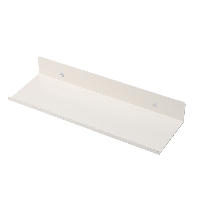 2-częściowa biała półka ścienna, wisząca półka ścienna do sypialni, łazienki, kuchni, salonu, biura (30 cm, biała)