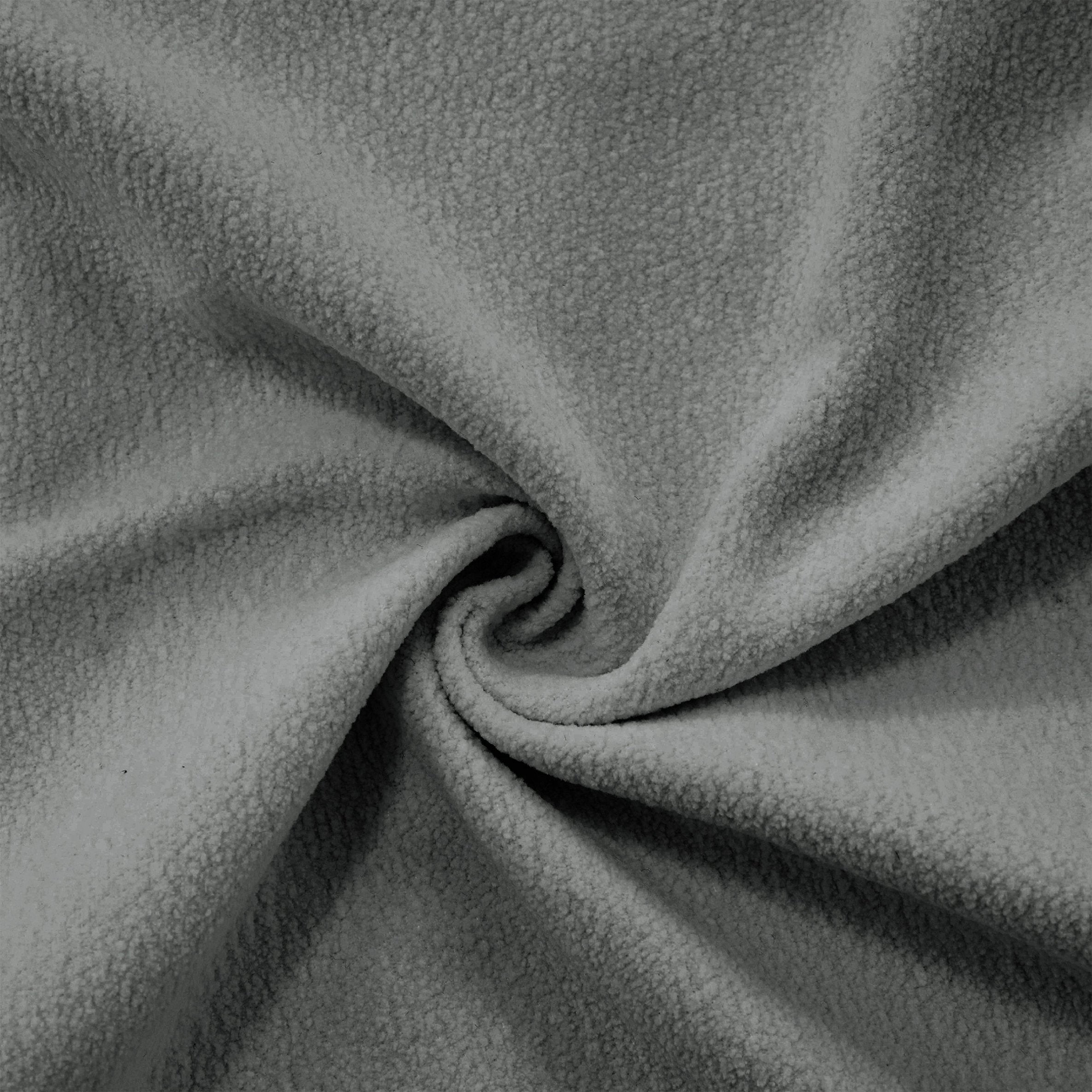Canapé d\'angle modulable, ensemble de salon en forme de U 4 places Élégant - avec pouf amovible - chenille - gris - 8