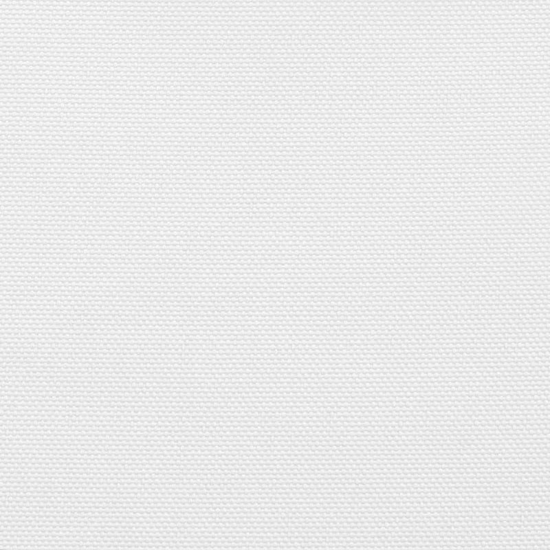 Żagiel przeciwsłoneczny prostokątny z białej tkaniny Oxford, 2 x 2,5 m