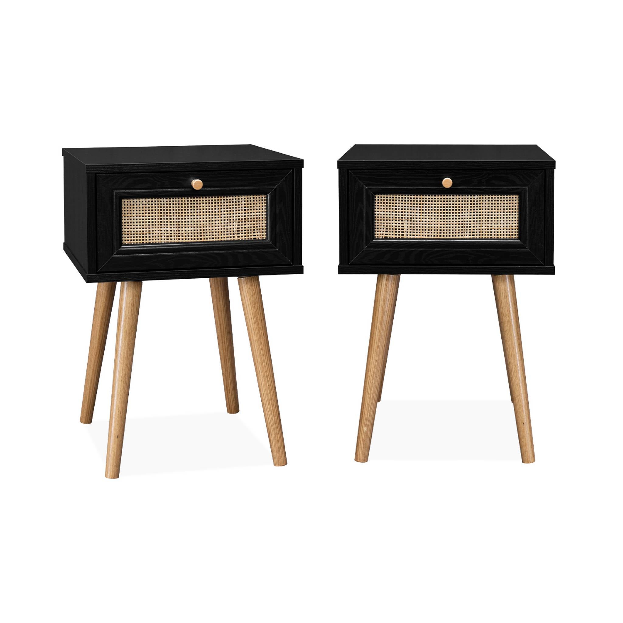 Lot de 2 tables de chevet Arette