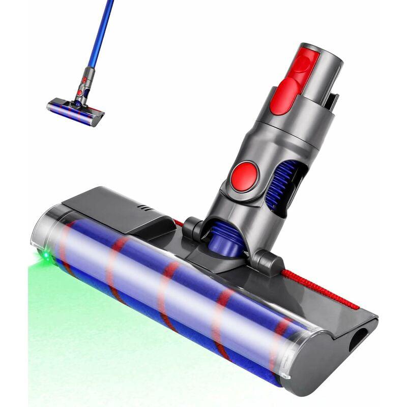 Brosse compatible avec accessoire aspirateur Dyson V10 V8 V7 V11 avec  dégagement rapide pour nettoyer les tapis, sols, carrelages