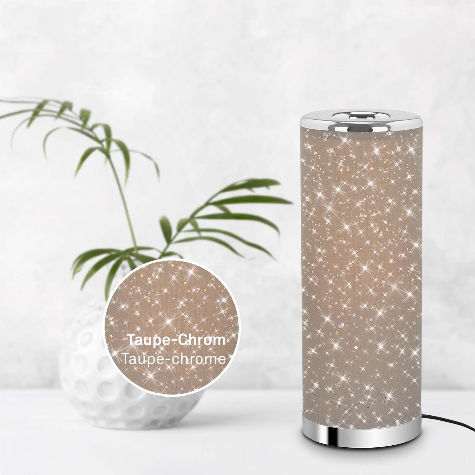 Briloner Leuchten Lampada Da Tavolo A LED 4,5W, Bianco Moderno, Luce Calda Regolabile Con Snodi - 4