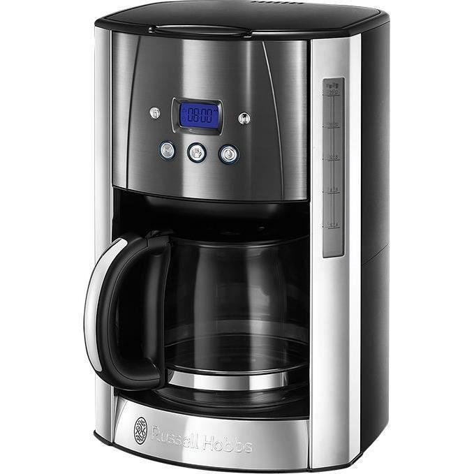 Russell Hobbs Macchina Caffè Americano Grigio, Timer Digitale, Con Filtro Per Estrazione E Aroma Ottimali, Max 12 Tazze, Caraffa In Vetro Da 1.5 L, , Leroy Merlin