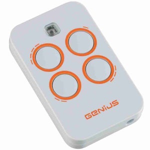 Lot De 2 Télécommandes De Garage 433,92 MHz – 4 Canaux – Compatible Genius ECHO TX4, TX2, TE443H BRAVO – Piles Incluses