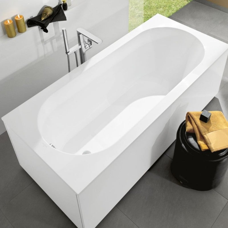 Baignoire droite 160 x 75 VILLEROY ET BOCH Oberon Quaryl - 8
