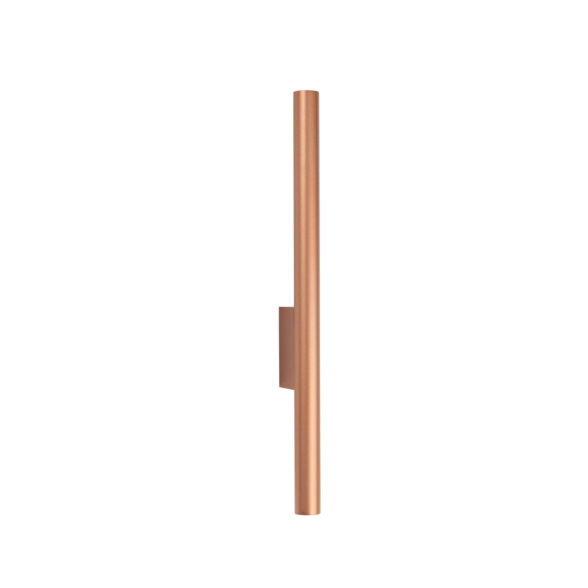 Kinkiet ścienny Laser miedź 2xG9x10W długa tuba wym: 40 x 2,5 cm metal IP20 Nowodvorski Lighting