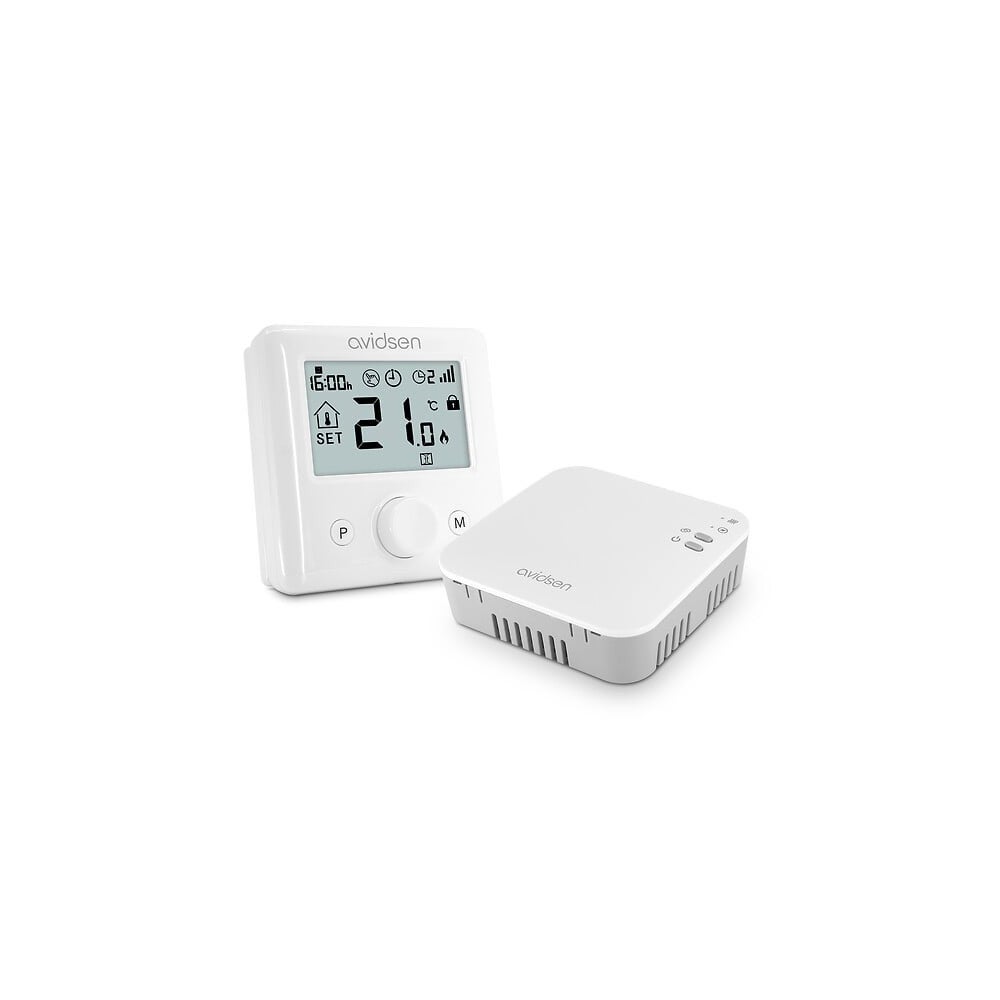 Thermostat connecté Avidsen HomeFlow WL sans fil précis 0,5C compatible Google Home et Alexa - 3
