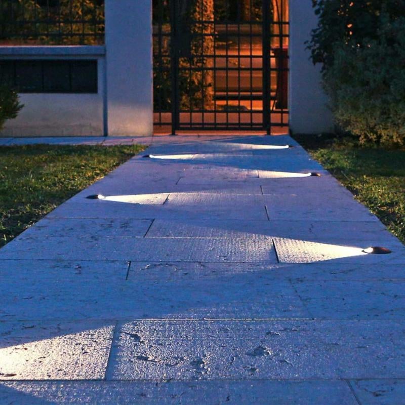 Faretto da esterno a pavimento LED 3W calpestabile IP65 a 1 fascio - Bianco freddo 6000K - 8000K - SILAMP - 2