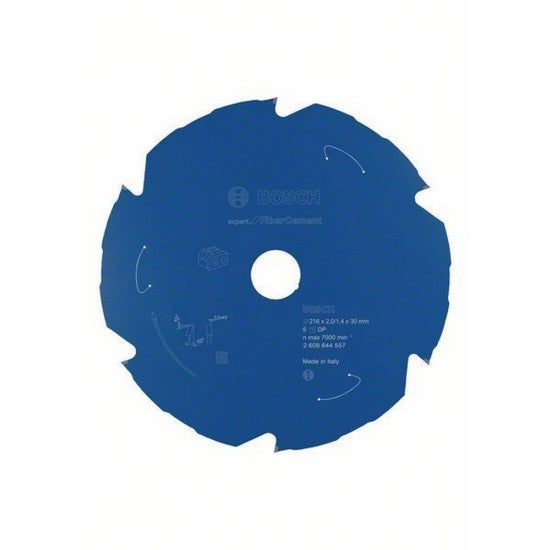 216mm-6PCD, Trou Central 30mm, Diamant Polycristallin 6PCD