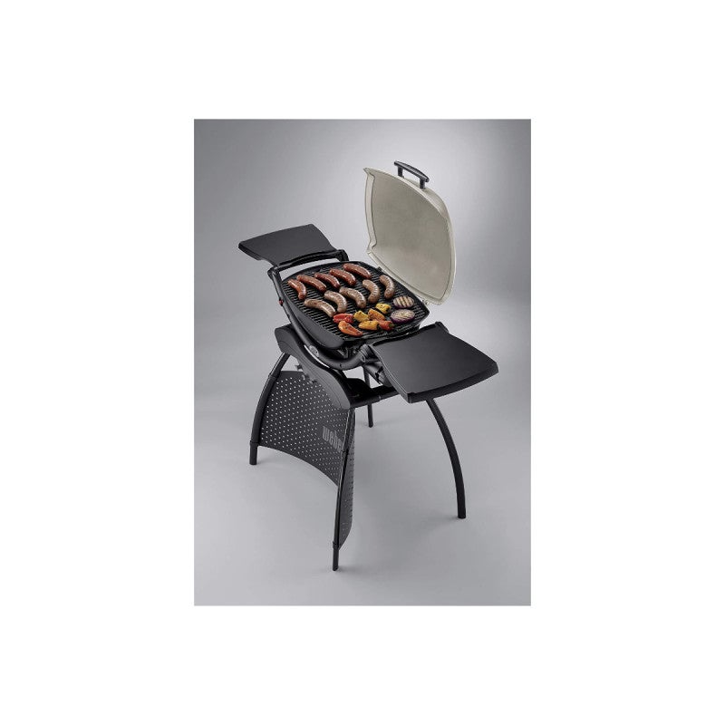WEBER - Barbecue a gas - Supporto Q 2000 nero - 9 coperchi - Nero - 4