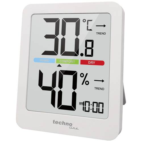 Techno Line Thermo-hygromètre blanc WS9456 - 2